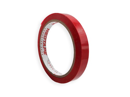 Taśma do zaklejania worków NEOTAPE 12mm/60m CZERWONA