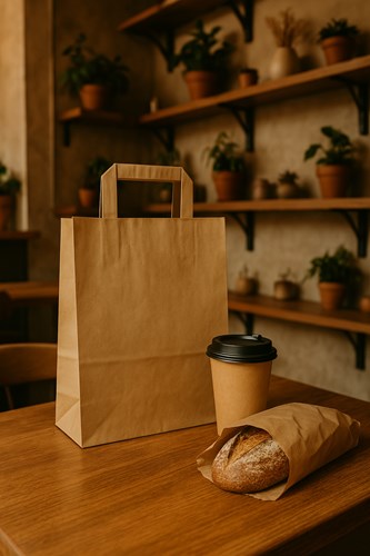 Torba 180x80x220 / Brązowa / Uchwyt Płaski