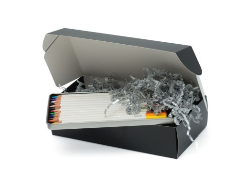 Pudełko Laminowane 200x100x50mm Czarne F427