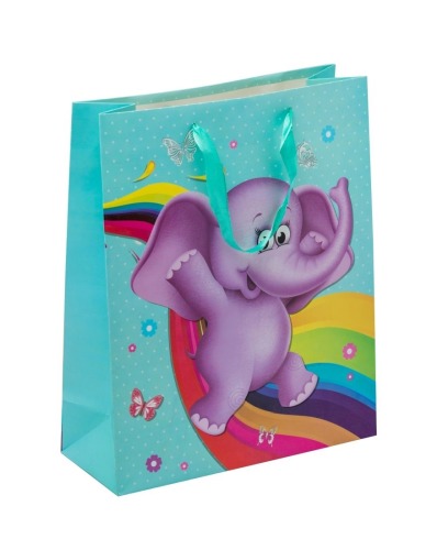 Torba Lux 210 g A4  Dzieci tęcza A4 12 szt.