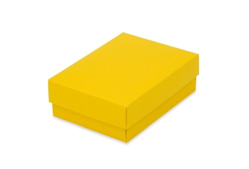 Pudełko ozdobne M 186x130x60mm Żółte