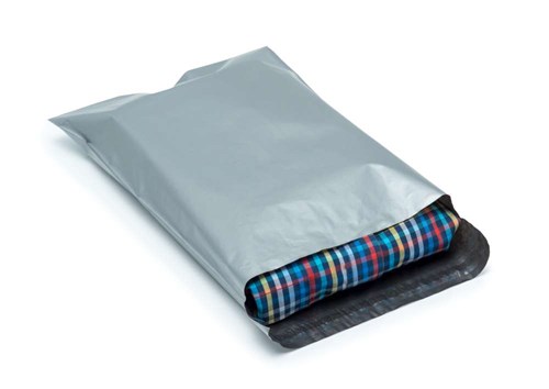 Koperty foliowe Recykl. 50% 230x340mm SREBRNE 50sz