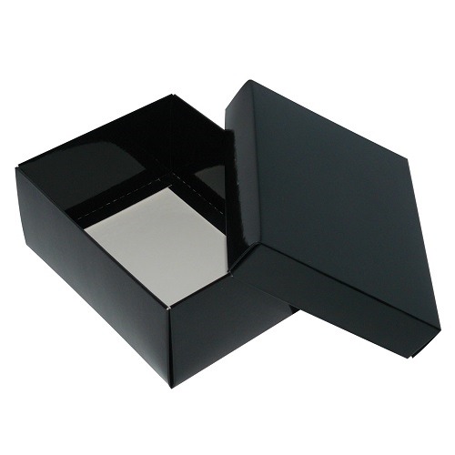 Pudełko Laminowane 160x125x70mm Czarne A6