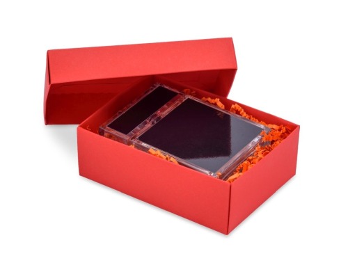 Pudełko ozdobne S 140x100x47mm Czerwone A6