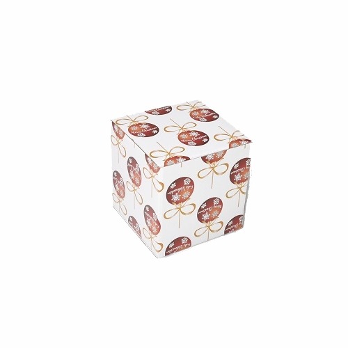 Opakowanie świąteczne 100x100x100mm Bombki