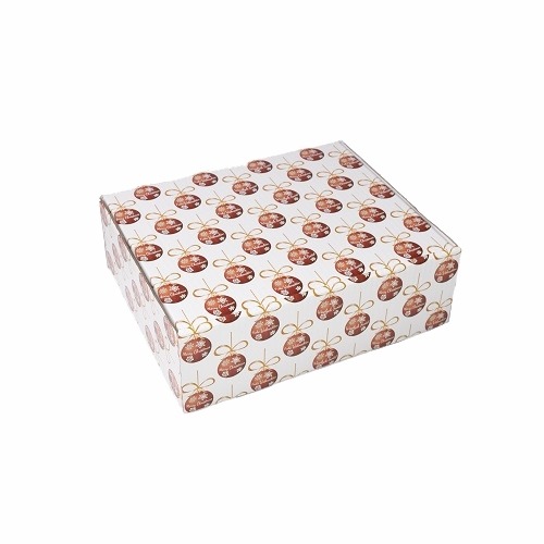 Opakowanie świąteczne 300x240x100mm F426 Bombki