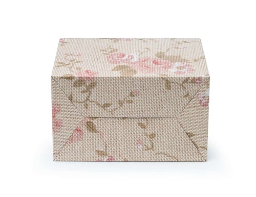 Pudełko z uchwytem 300x180x220mm F217 wzór kwiaty