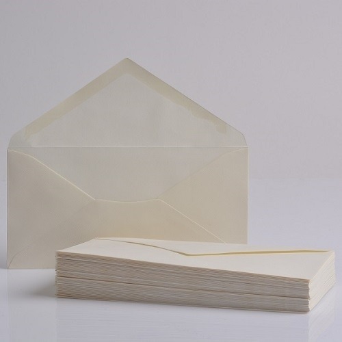 Koperty ozdobne DL Aqua Avorio 220x110mm 50szt