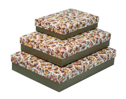 Zestaw pudełek prostokąt płaski ITALO (5 szt.)