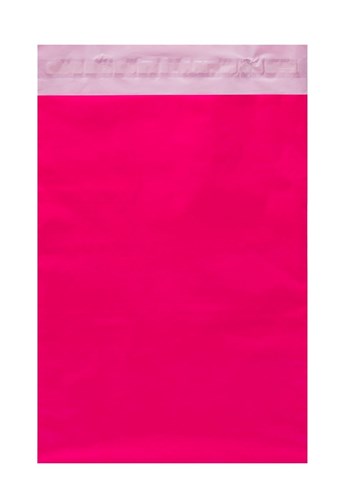 Różowe foliopaki wysyłkowe FB06 400 × 500 mm z paskiem samoprzylepnym