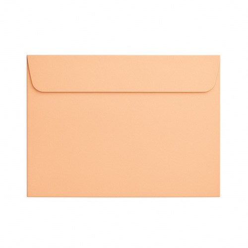 Koperty C6 HK Brzoskwiniowe Peach 120g 10 sztuk - Eleganckie Koperty
