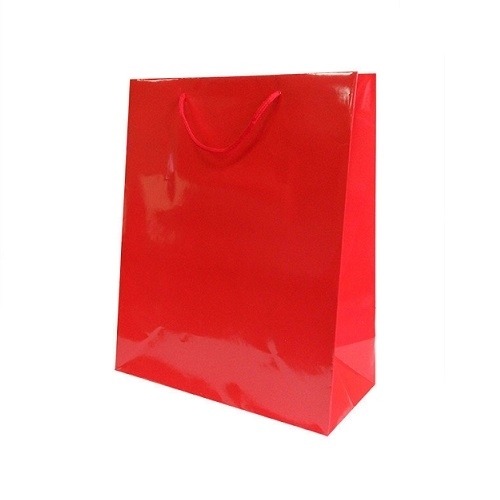 Torebka Laminowana Czerwona