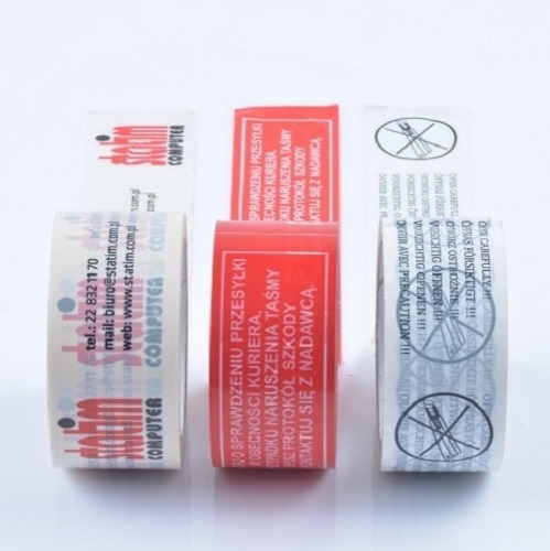 Taśma z nadrukiem Hotmelt, 1 kolor, 144 rolki