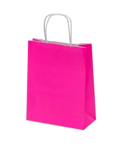 Torebki Lakierowane Różowe