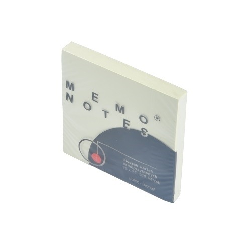 Karteczki biurowe Memo Notes 75x75mm 100szt.