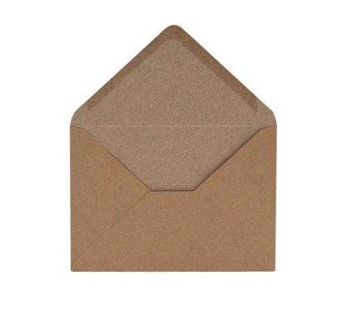 Koperty dekoracyjne B6 Brązowe 120g 50szt.
