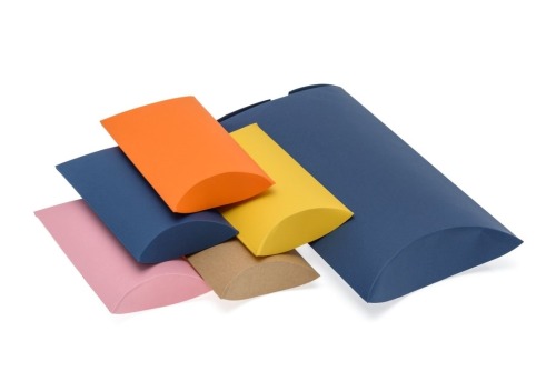 Pudełko ozdobne Poduszka 135x100x30 Różowe Pudr S