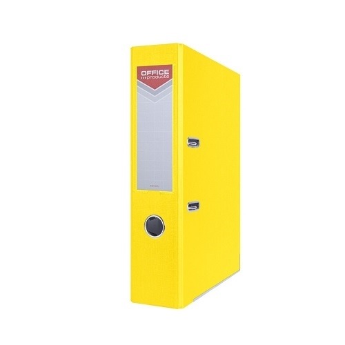 Segregator Office Products A4 szeroki 7,5cm Żółty
