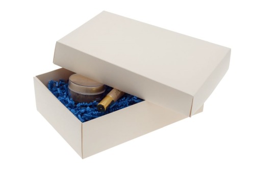 Pudełko ozdobne L 255x160x75mm Białe