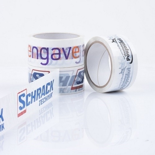 Taśma samoprzylepna z logo PVC, 2 kolory, 180 szt.