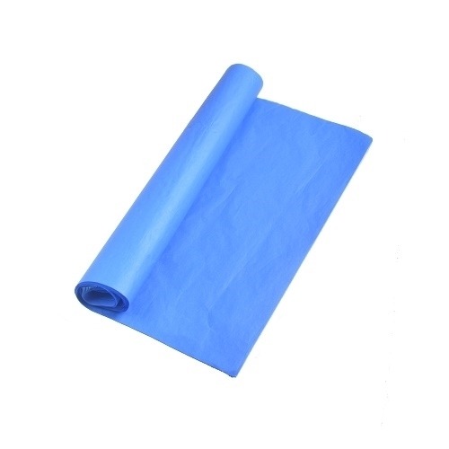 Bibuła do pakowania paczek 50x70cm Niebies 500ark.