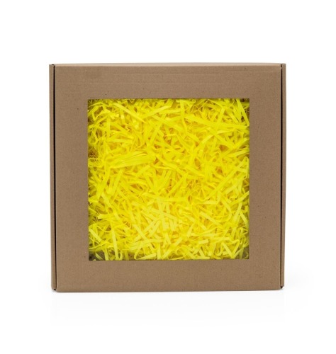 Wypełniacz papierowy PAK Żółty NEON - 0,2 kg + BOX
