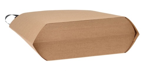 Torba z Tektury Karbowanej Wstążka