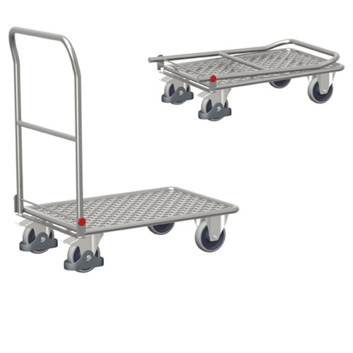 Wózek aluminiowy ze składanym pałąkiem AP-600.803