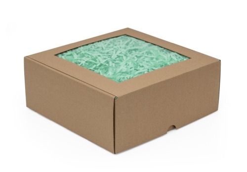 Wypełniacz papierowy PakPak Zielony Jasny - 0,2kg +BOX