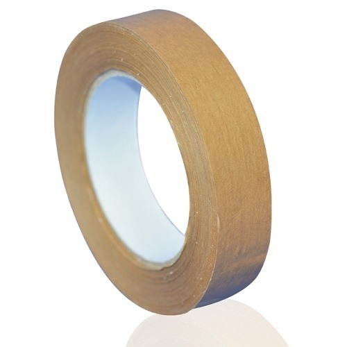 Taśma Papierowa Kauczuk Brąz 25mm/60m