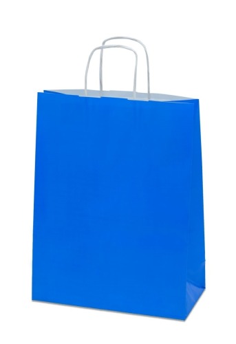 Torba Lakierowana Niebieska