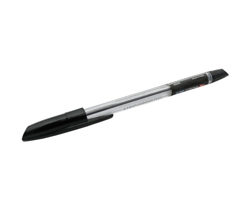 Długopis CORONA PLUS czarny 0,3mm 50 szt op.