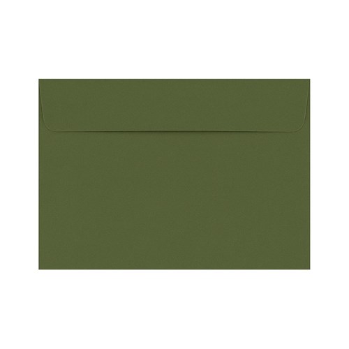 Koperty B6 HK Zielone Oliwkowe 120g 10 sztuk - Eleganckie Koperty