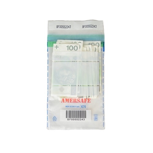 Koperty Bankowe Amersafe B5 Transparent 50szt