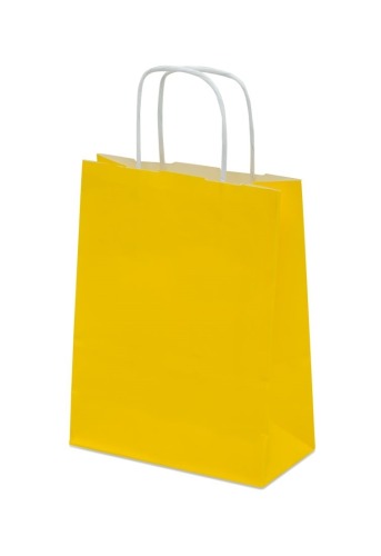 Torba Lakierowana Żółta