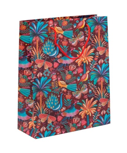 Torba Lux z brokatem A5 Przyroda - 12 szt.