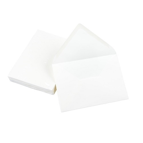 Koperty Ozdobne Avorio Ecru B6 50szt 110g