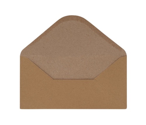 Koperty kolorowe DL / Brązowe / 120g 50szt.