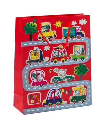 Torba Lux 210g Dziecięce A5 samochody - 12 szt.