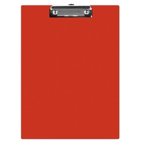 Clipboard Q-CONNECT PVC A5 czerwony