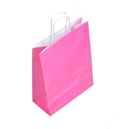 Torba Lakierowana Różowa