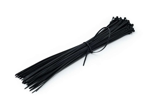 Opaska Zaciskowa 370/3,6mm Czarna 100szt