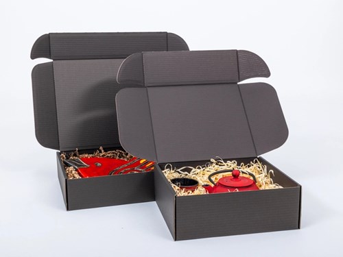 Karton Wykrojnikowy 400x300x90mm(zew)Czarny F427