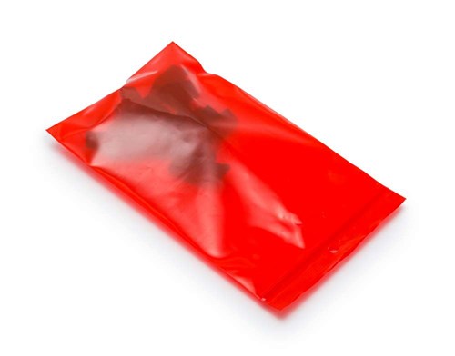 Torebeczki strunowe 60x80mm 50um 50 szt. CZERWONE