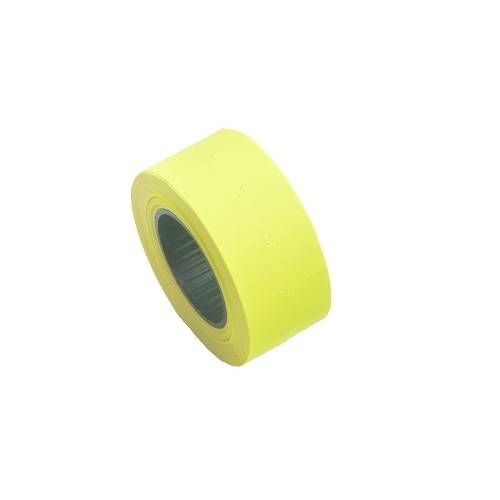 Metki do metkownic I rzędowych proste żółte 22x12