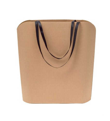 Torba z Tektury Karbowanej Wstążka