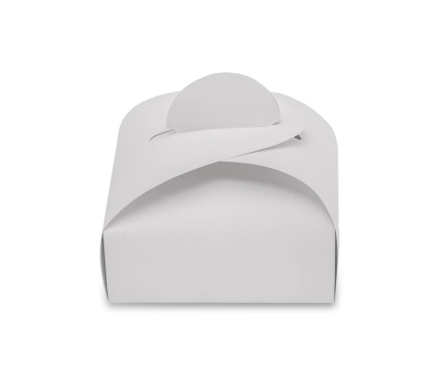 Pudełko ozdobne Prezent S 110x110x65mm Białe