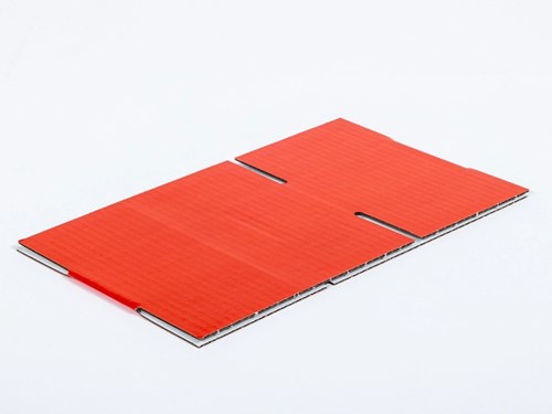 Karton Klapowy 200x120x80mm(zew)Czerwony B400