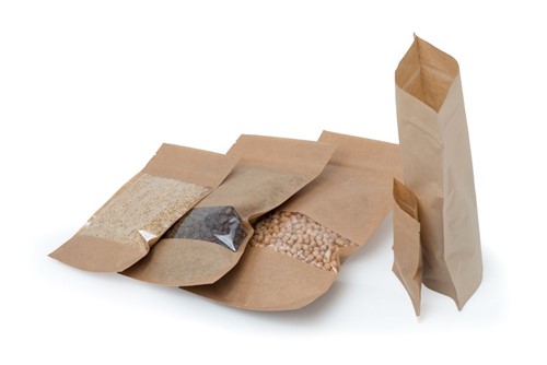 Doypack ECO KRAFT 180x90x290 - 1000ml - 100 szt.