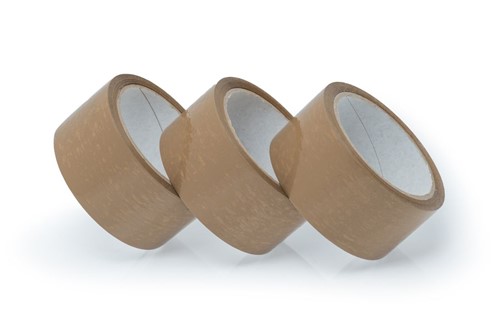 Taśma pakowa do kartonu Brązowa SOLVENT 48mm/54m